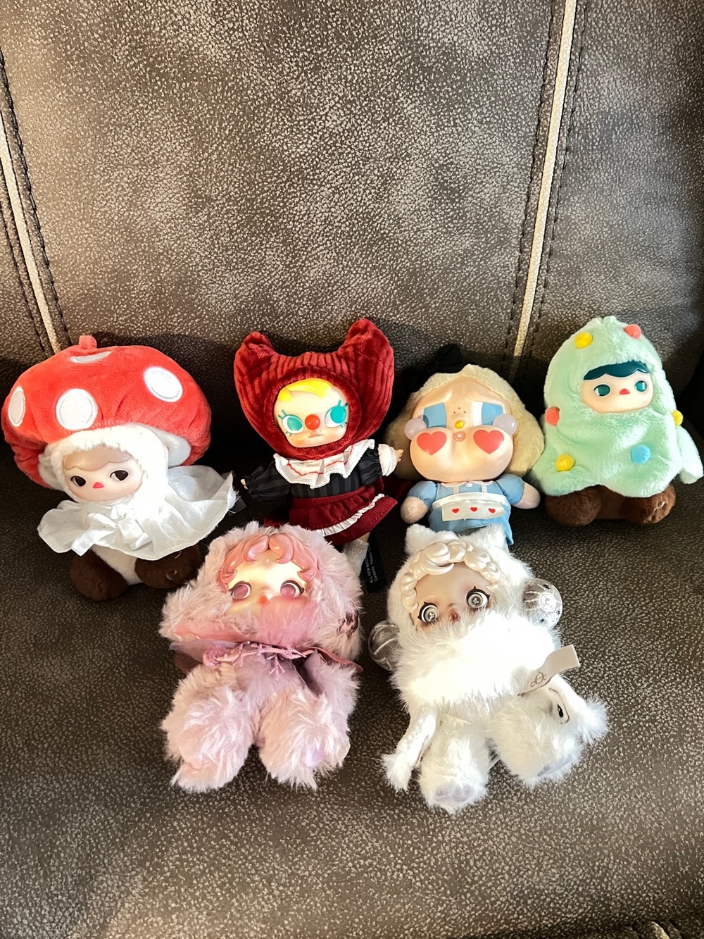 Pop Mart Plush Doll keychains